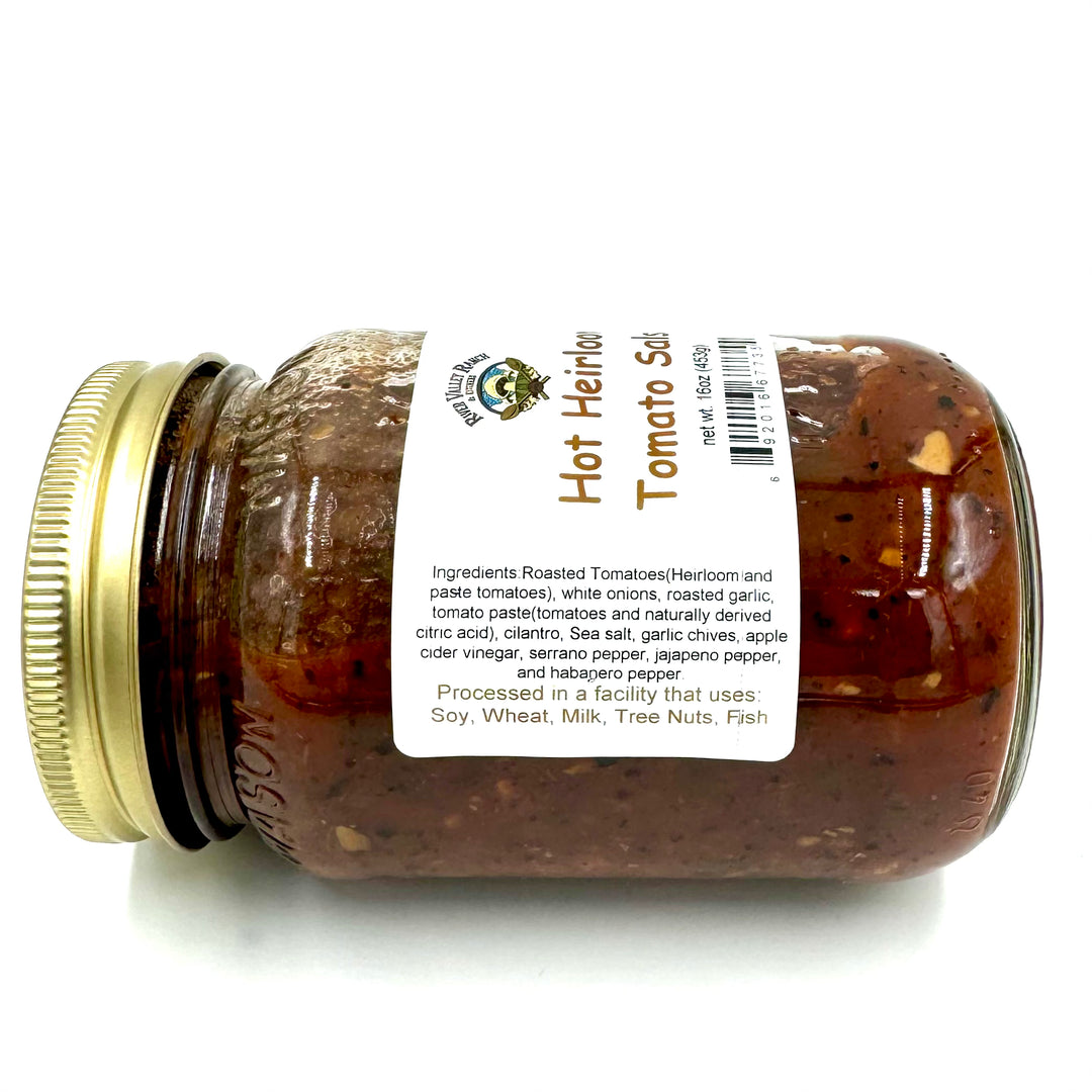 House Salsa Hot Heirloom Salsa, 1 Case (12-16oz) – River Valley Ranch & Kitchens