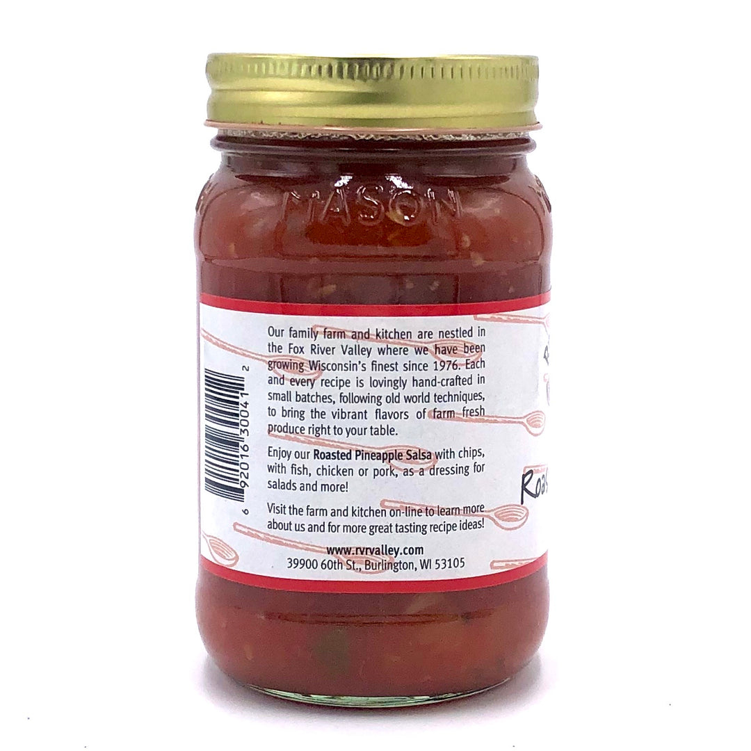 Roasted Pineapple Salsa, 16 oz – River Valley Ranch & Kitchens